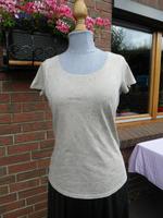 Street One Shirt beige mit Silbersprenkel Gr. 40 Sommer-Oberteil Schleswig-Holstein - Flintbek Vorschau