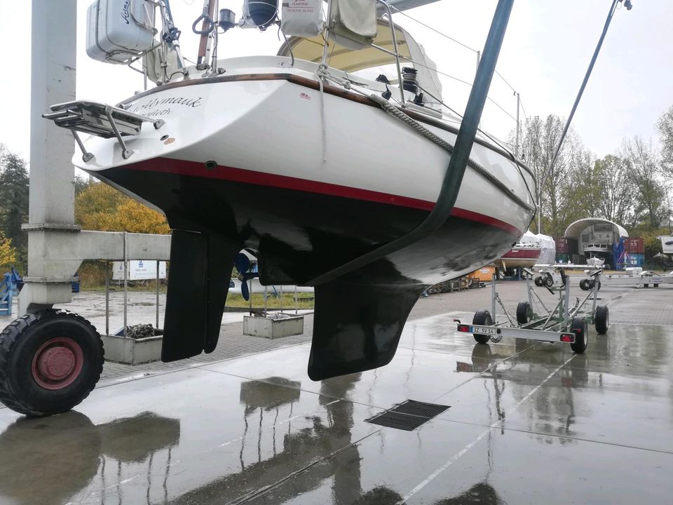 RESERVIERT Segelyacht, Kielboot , Klassiker Bumerang 860, 8,6 mtr in Kollmar