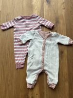 2x GAP Baby Strampler rosa/weiss und grau 52/56 Stuttgart - Birkach Vorschau