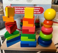 Playtive Regenbogen Stecktürme Holz Nürnberg (Mittelfr) - Nordstadt Vorschau