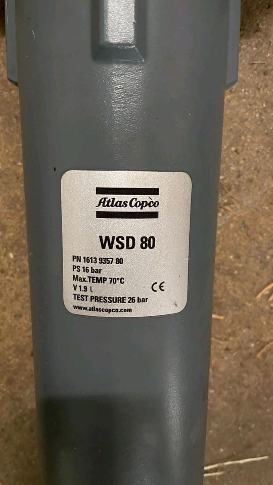 Druckluft Kompressor Atlas Copco GA11P + Wasserabscheider + Staub in Grasleben