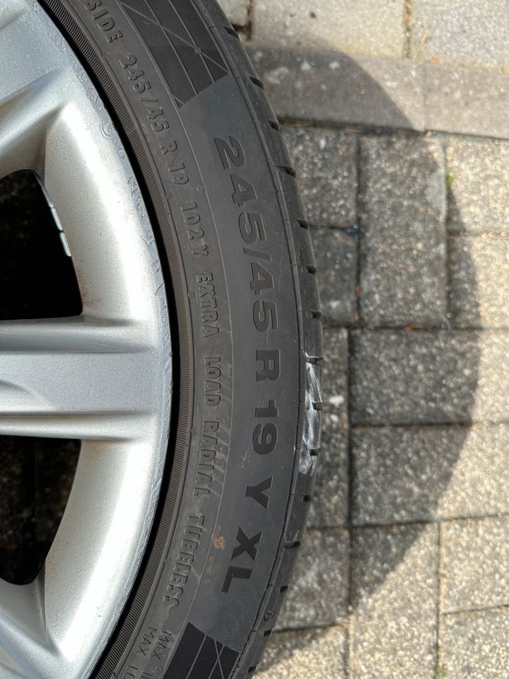 Audi 8J x 19 245/45R19 Conti Sommer 7-8mm TOP in Trier