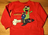 Sweatshirt Pullover rot Gr. 116 Monster Dresden - Leuben Vorschau