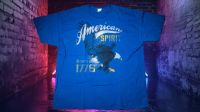 ⚡️ VINTAGE American Spirit Eagle T-Shirt blau XXL⚡️ Nordrhein-Westfalen - Velbert Vorschau