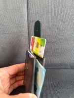 Mini Portemonnaie Geldbörse handgemachte Kartenhalter cardholder Sachsen-Anhalt - Magdeburg Vorschau