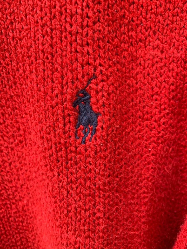 Polo Ralph Lauren Strick Sweatshirt L Rot in Recklinghausen