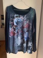 Langarmshirt Pullover Größe XXL Gina Laura blau Blumen rosa Nordrhein-Westfalen - Reichshof Vorschau