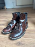 ASOS Lederboots 37 weinrot Baden-Württemberg - Schwetzingen Vorschau