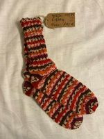 Selbst gestrickte Socken Größe 33/34 Niedersachsen - Twistringen Vorschau