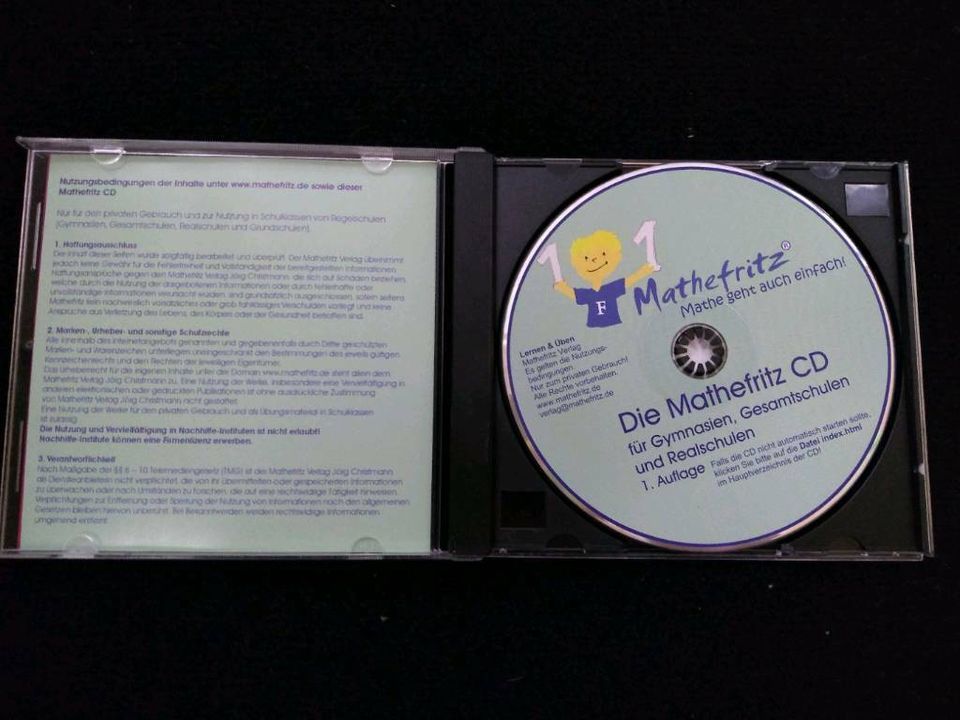 Die Mathefritz CD für Gymnasien, Gesamtschulen und Realschulen in Hamm