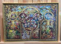 Wandbild Puzzle in Bilderrahmen Disney Gold 50x70 Bayern - Forchheim Vorschau