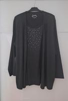 Damen 2-in-1 Langarmshirt festlich,Größe XXL, grau/Glitzersteine Essen - Essen-Stadtmitte Vorschau