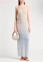 Sandro Strickkleid Gr. 34/XS S Hellblau Beige Missoni Zigzag Eimsbüttel - Hamburg Rotherbaum Vorschau