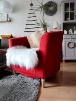 Sesselbezug für Ikea Ekorp Tullsta Sessel in Rot Wolle Düsseldorf - Flingern Nord Vorschau
