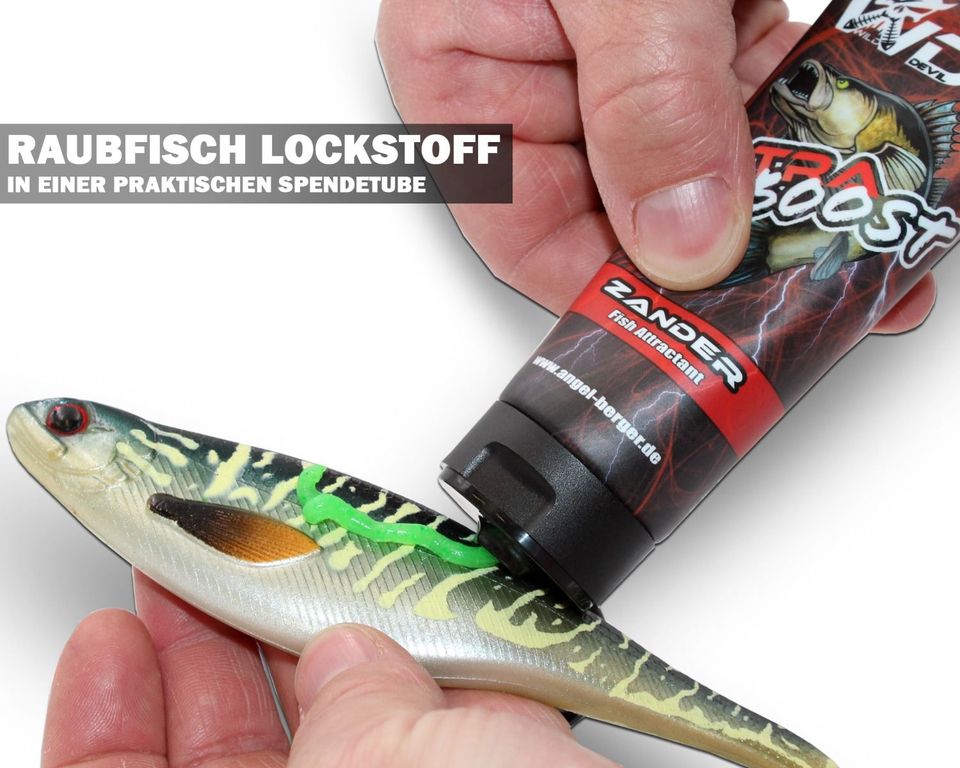 Wild Devil Baits Ultra Boost Raubfischpaste Lockstoff Paste Fish in Themar