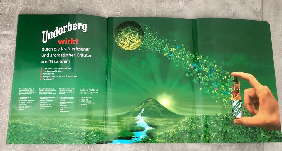 Underberg Schmuckdose Blechdose 1996 bis 2010 Glas in Anröchte