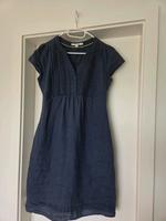 Blaues Leinenkleid Boden 38 40 UK10L Niedersachsen - Duderstadt Vorschau