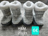 Hausschuhe H&M Größe 20/21 Zwillinge  Preis gilt für beide Sachsen - Meerane Vorschau