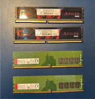 Arbeitsspeicher 4x DDR4 4 GB 2400MHZ (16GB Gesamt) Hessen - Butzbach Vorschau