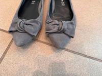 Gianluca Pisati Ballerina Wildleder blau flach Gr 39 Nordrhein-Westfalen - Neuss Vorschau