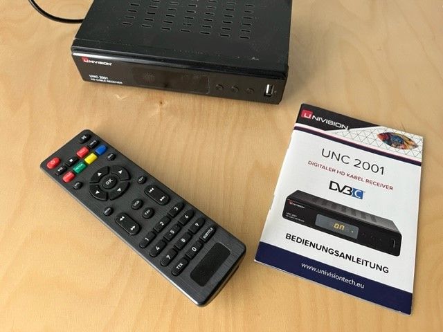 Univision Digital HD Kabel Receiver UNC 2001 in Baden-Württemberg -  Allensbach | TV Receiver gebraucht kaufen | eBay Kleinanzeigen ist jetzt  Kleinanzeigen