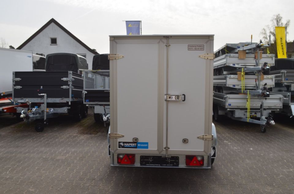 PKW Anhänger NEU 1500 Kg Kofferanhänger 2500x1300x1500 mm Hapert in Bielefeld