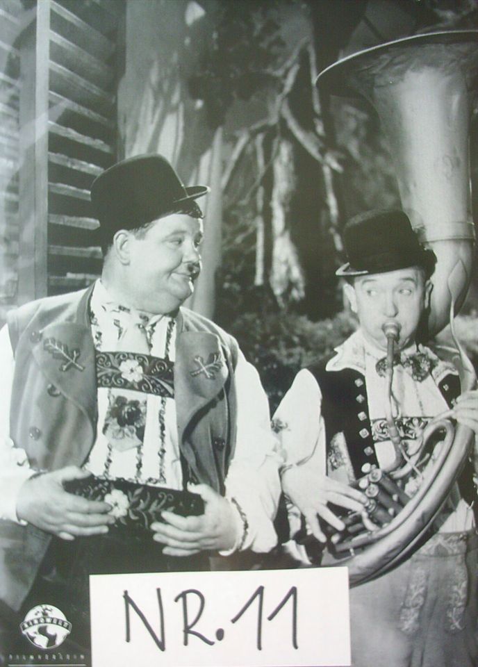 DICK & DOOF - Stan Laurel Oliver Hardy - Filmbilder - Fotos in Neuburg a.d. Donau