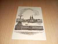 Hamburg Alster Lombardsbrücke Vintage Postkarte um 1955 Kreis Pinneberg - Elmshorn Vorschau