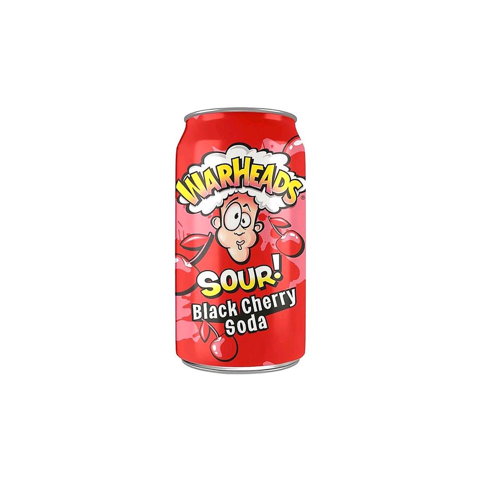 Warheads Sour! Black Cherry Soda 355ml in Halle