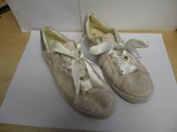GRACELAND chice SNEAKER roseglänzend mit Blumen Satinband Gr. 40 Bayern - Kaufbeuren Vorschau