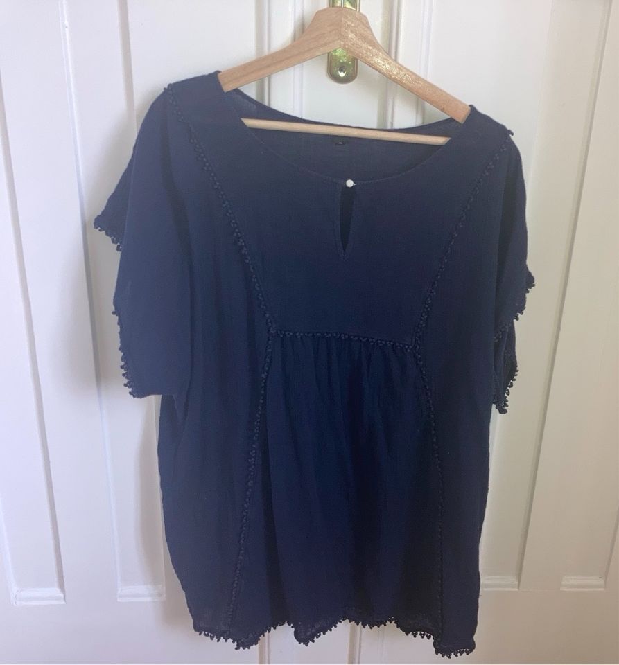 J. Crew Top Blau XL 42 44 Baumwolle in München