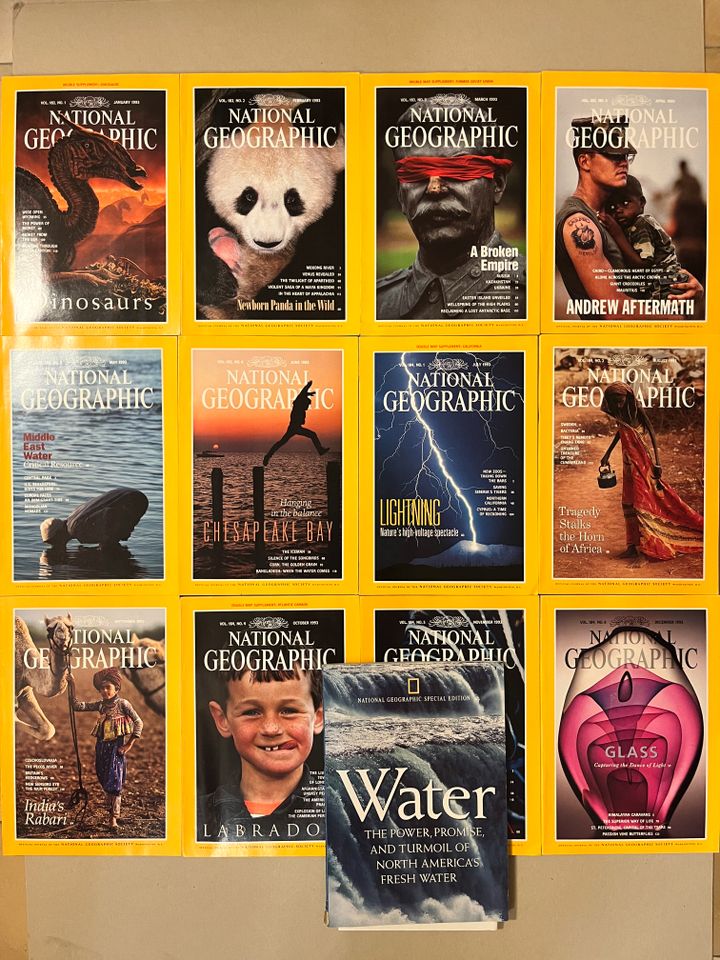 National Geographic Magazin Jahrgang 1992 1993 1995 in Dreieich
