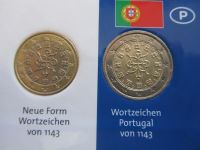 Euromünzen beide Münzen Portugal Niedersachsen - Uplengen Vorschau