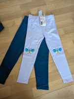 NEU, 2 er Set Leggings, Größe 110, Schmetterlinge, Flieder, blau Berlin - Hohenschönhausen Vorschau