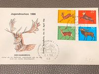 FDC Jugendmarken 1966 - Der Damhirsch Niedersachsen - Cuxhaven Vorschau