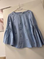Damen Bluse langarm von Pimkie, blau, Größe S Bayern - Bodenwöhr Vorschau