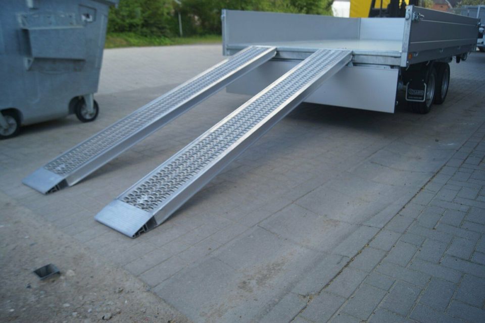 Dreiseitenkipper, Saris K3 184 X 306 X 30 cm, 3500 kg, Rampen,neu in Wankendorf