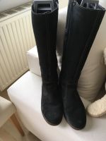 Lederschaftstiefel Remonte marine Velour Schaft verstellbar 39 Baden-Württemberg - Trossingen Vorschau