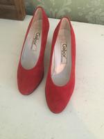 Damenschuhe Pumps gr. 37 /4 rot Leder Gabor Nordrhein-Westfalen - Witten Vorschau