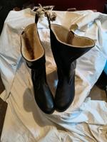 Knobelbecher Lederstiefel gefüttert schwarz NVA DDR unbenutzt Hessen - Siegbach Vorschau