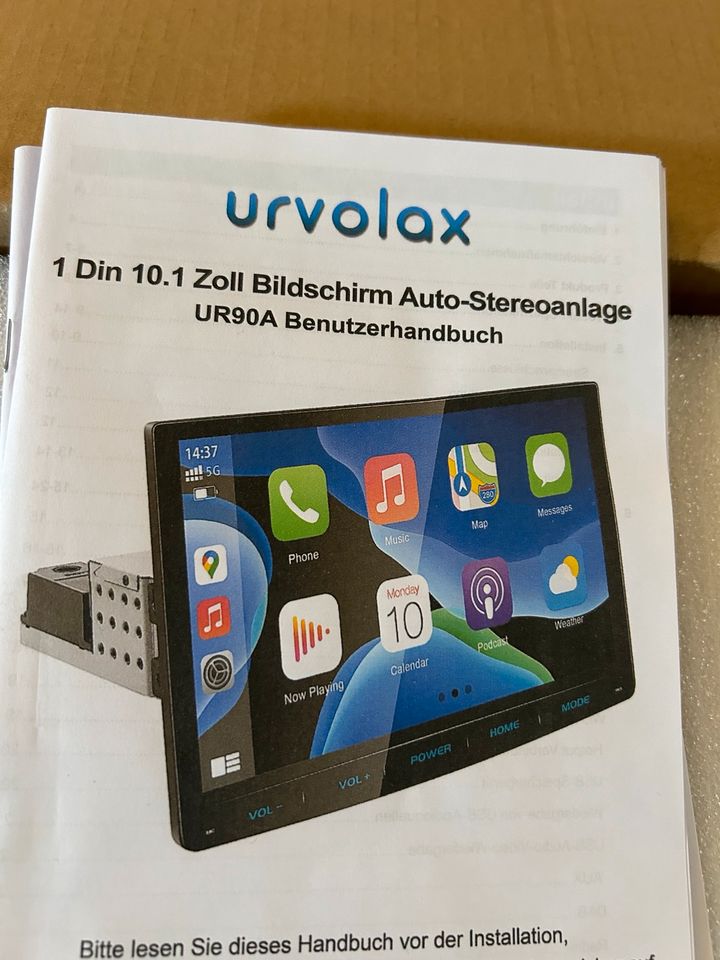 URVOLAX Autoradio mit Android 13 NEU in Sinzig