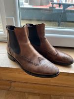 Pollini Chelsea Boots 42 Braun Cognac München - Schwabing-West Vorschau