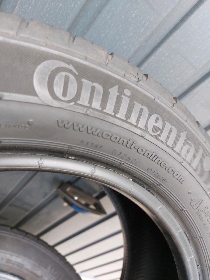 4x Sommerreifen 195/55R16 87H Continental in Detmold