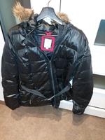 S.Oliver Winterjacke mit Kapuze Gr.44 schwarz Niedersachsen - Wedemark Vorschau