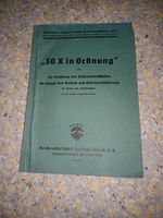50 X in Ordnung Heft 2 1941 Nordrhein-Westfalen - Erkelenz Vorschau