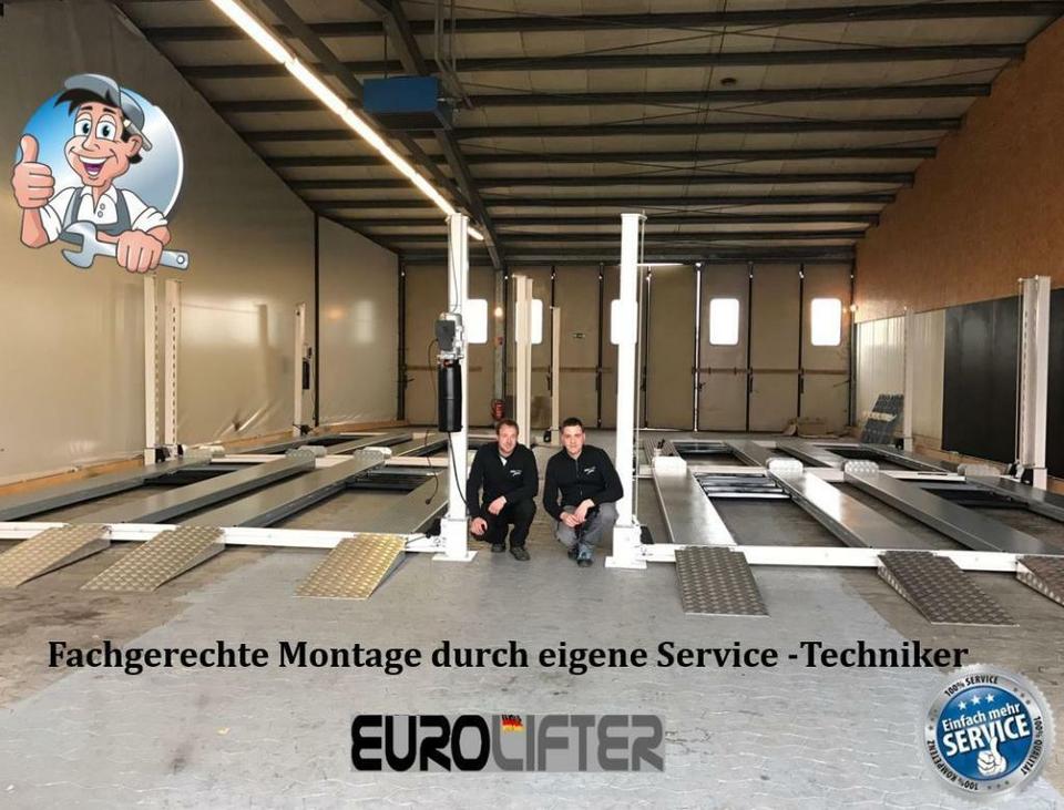 Parklift Doppelparker für 4 Fahrzeuge 4500kg  2200mm Hubhöhe in Ludwigsau