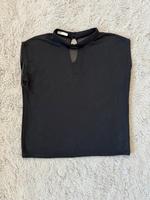 Schwarzes Top/Bluse von Promod mit Knopfverschluss Größe: L Hannover - Misburg-Anderten Vorschau
