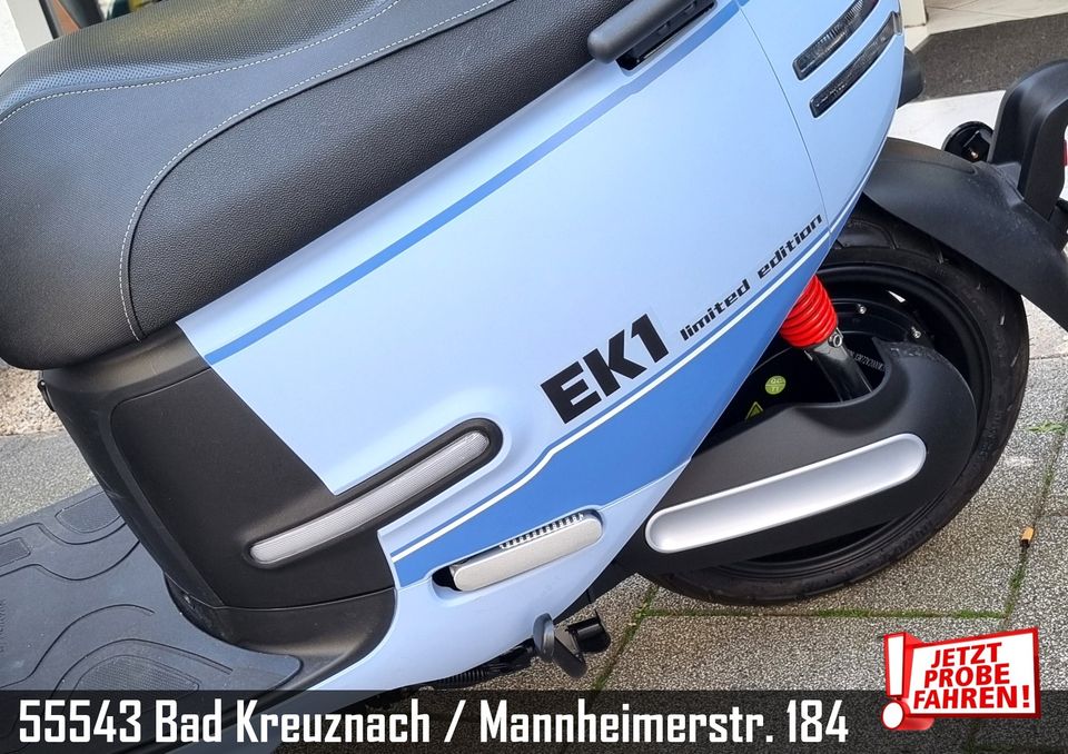 ⚡NEU ⚡Horwin EK1 Elektroroller ⚡ 36Ah Akku 45km/h 2,8 kW Scooter in Bad Kreuznach