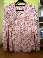 Zero sommerliche Tunika Bluse Gr. 38 cremefarben mit rosa/pink Frankfurt am Main - Nordend Vorschau