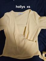 Shirt zum Binden in sonnengelb, hailys, Gr. XS Niedersachsen - Osterholz-Scharmbeck Vorschau